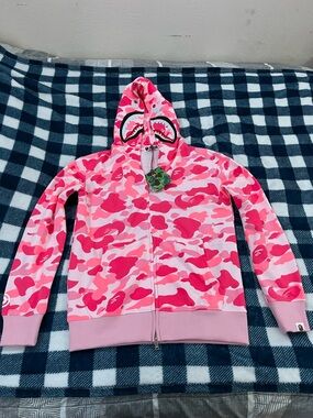 Pink Bape Hoodie